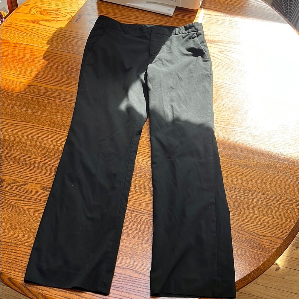 Banana Republic Black Wide Leg Trousers